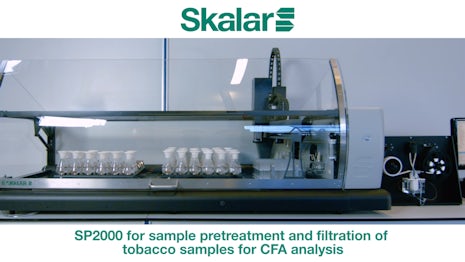 SP2000 sample preparation tobacco SP2000 sample preparation tobacco