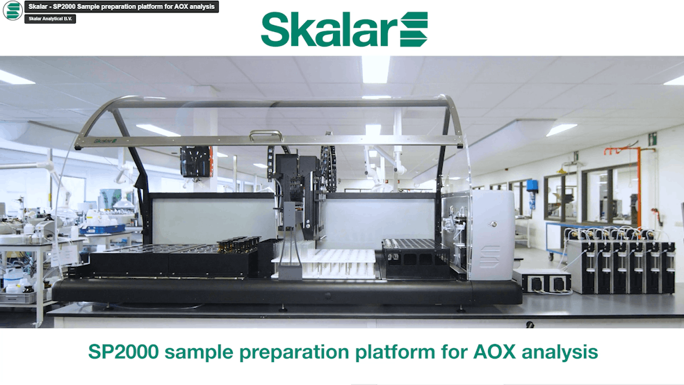 September 2021 SP2000 sample preparation AOX analysis Thumbnail September 2021 SP2000 sample preparation AOX analysis Thumbnail